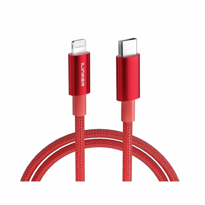 CAVO USB-C/LIGHTNING COLORE ROSSO